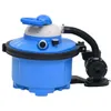 Vidaxl Sandfilterpumpe 200 W 25 L 385 x 620 x 432 mm blau Produktbild-Vorschau 2