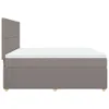 Boxspringbett mit Matratze Taupe 200x200 cm Stoff Produktbild-Vorschau 7