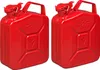 2x Kraftstoffkanister 5L Metall rot Benzinkanister Diesel Produktbild-Vorschau 1