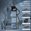 Verdego Gaming-Stuhl, Graublau, Bürostuhl Ergonomisch, Produktbild-Vorschau 7