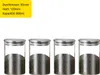 Vorratsgläser 4x 0,8 Liter Glas Schraubglas Produktbild-Vorschau 2