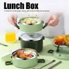 Izolovaný nerezový box na oběd, bento box, přenosná nádoba Náhled obrázku produktu 10