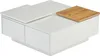 MODFU Table Basse Moderne avec 4 Tiroirs et Plateau Voir les images du produit 9