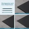 doporro Duschwanne Duschtasse 100x140x3cm aus Mineralguss Produktbild-Vorschau 7