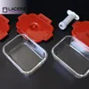 Lacers Purpleline Vakuumdosen Glas Set (3x1000ml) mit Pumpe Produktbild-Vorschau 2