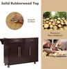 Carrello da cucina KOMFOTTEU su ruote, carrello di servizio Anteprima dell’immagine prodotto 4
