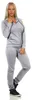 Damen Jogginganzug  Freizeitanzug Hausanzug Anzug; Grau Produktbild-Vorschau 2