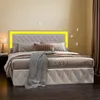 Čalúnená posteľ Fortuna Lai 160x200 cm Manželská posteľ s Náhľad obrázku produktu 1