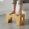 Relaxdays Toilettenhocker, Stuhlgang Unterstützung, WC Produktbild-Vorschau 2