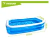 Trizand 27794, aufblasbarer Pool, 262 x 175 x 50 cm Produktbild-Vorschau 4