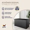 CASARIA® Sitzbank mit Stauraum Faltbar Schwarz 80x40x40cm Produktbild-Vorschau 3