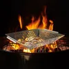 Vaggan Grillplatte Grillkorb Grillschale perforiert aus Produktbild-Vorschau 2