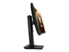 A side view of a black Asus VG24VQR monitor on a white background. Produktbild-Vorschau