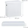 Relaxdays Faltbarer Sitzhocker, HxBxT: 49,5 x 46 x 25,5 cm, Produktbild-Vorschau 4