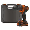 Black & Decker BDCHD18K-QW Bohrmaschine 1400 RPM Schwarz, Produktbild-Vorschau 2