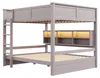 Etagenbett 160x200 cm mit 6 Stauraumschränken, Produktbild-Vorschau 13