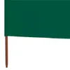vidaXL 9-teiliges Windschutzgewebe 1200 x 160 cm Grün Produktbild-Vorschau 4