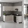 ULWEHOME | Eckküche 360 cm Beige, Küchenmöbel-Set Kaschmir Produktbild-Vorschau 1