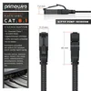 Primewire CAT 8.1 netwerkkabel, plat, 40 Gbit, met katoenen Productafbeelding-voorbeeld 2