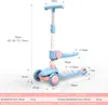BremToy Kinderroller, Kinder Scooter mit klappbarem Sitz, Produktbild-Vorschau 11