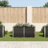 vidaXL Záhradný zvýšený záhon antracit 160 x 40 x 77 cm Náhľad obrázku produktu 6