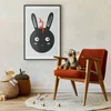 Posterpapier Poster - Rabbit Sees Everything 21x30 cm Für Produktbild-Vorschau 2