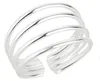 Zehenring Zehring vier Ringschienen 925 Silber Produktbild-Vorschau 1