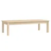 Couchtisch 110x50x30 cm Massivholz Kiefer Produktbild-Vorschau 1