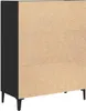 vidaXL Sideboard Schwarz Eichen-Optik 69,5x34x90 cm Produktbild-Vorschau 7