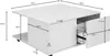 WOHNLING Design Couchtisch 70x70 cm Weiß Wohnzimmertisch Produktbild-Vorschau 7