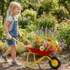 COSTWAY Kinderschubkarre, Kunststoffschubkarre mit Produktbild-Vorschau 2