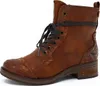 Mustang Damen Boot Stiefelette Prägemuster 7-Loch-Schnürung Produktbild-Vorschau 20