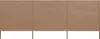 vidaXL Tissu brise-vent en 3 parties 400 x 120 cm Taupe Voir les images du produit 2