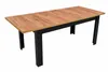 INSPIRO Esstisch ausziehbar Eiche Kraft/Schwarz – stabiler Esstisch für viele Jahre Produktbild-Vorschau