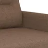 vidaXL 2-Sitzer-Sofa Braun 120 cm Stoff Produktbild-Vorschau 6