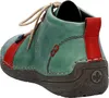 A single green shoe with red accents is shown from the side and back. Anteprima dell’immagine prodotto