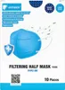 MASKA FFP2 Virshields, 5-lagiger schutz, blau – 10 Stück, Produktbild-Vorschau 3