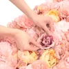 Blumenwand mit Kunstblumen - Set mit 6 Paneelen - Produktbild-Vorschau 4