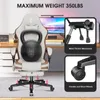 Krzesło do gier Douxlife GC-RC05 Fotel biurowy z tkaniny z Podgląd zdjęcia produktu 6