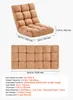 Fauteuil de sol SucceBuy avec dossier réglable sur 14 Voir les images du produit 7