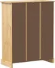 vidaXL Armoire à chaussures Corona 86x38,5x108 cm Pin Voir les images du produit 6