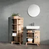 Midischrank Livinity Marano Anthrazit 50 x 128 cm mit Tür Produktbild-Vorschau 5