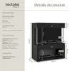 Cheminée électrique - noir Voir les images du produit 6