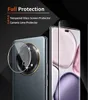 A marketing image showing a smartphone and its screen and camera protectors. Produktbild-Vorschau