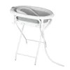2 in 1 Faltbare Babybadewanne mit Ständer,Ergonomisches Produktbild-Vorschau 1