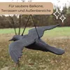 Taubenabwehr Vogelabwehr Schwarzer Rabe fliegend Produktbild-Vorschau 6
