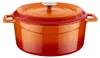 LAVA Gusseisentopf mit Deckel, emailliert, Ø 28 cm, 6,71 Produktbild-Vorschau 3