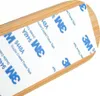 A close-up shot of double-coated tissue tape applied to a wooden surface. Produktbild-Vorschau