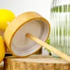 Trinkgefäß aus dickem Glas mit eleganten Streifen und Produktbild-Vorschau 5