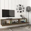 A modern living room with a wall-mounted TV and entertainment unit. Náhľad obrázku produktu